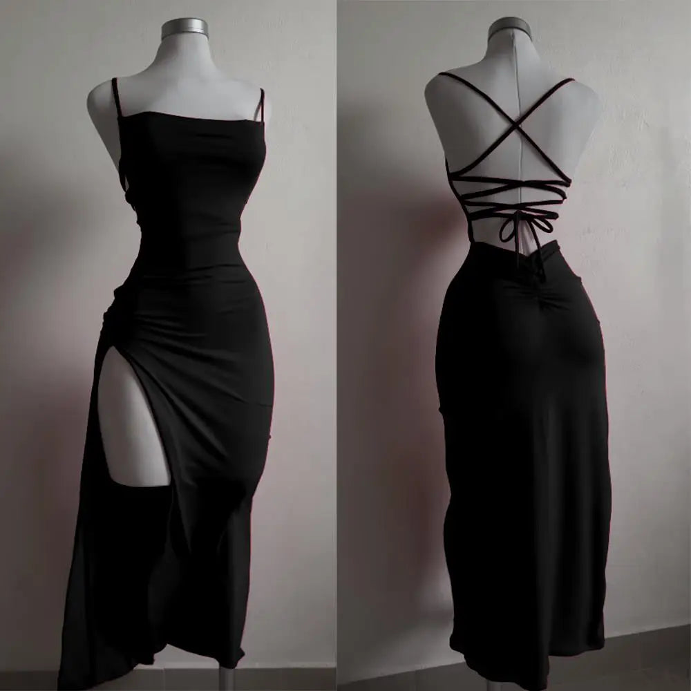 Vestido Maxi Halter Fiesta