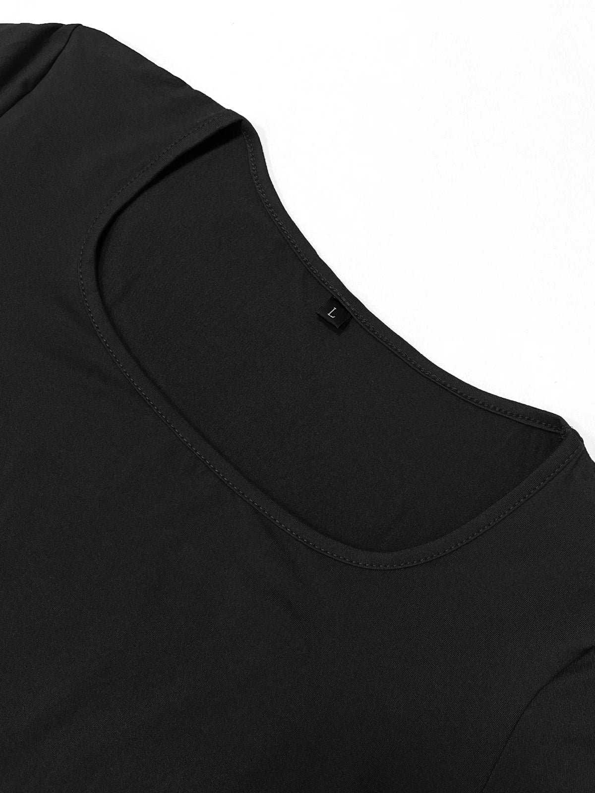 Vestido Midi Manga Larga Essential
