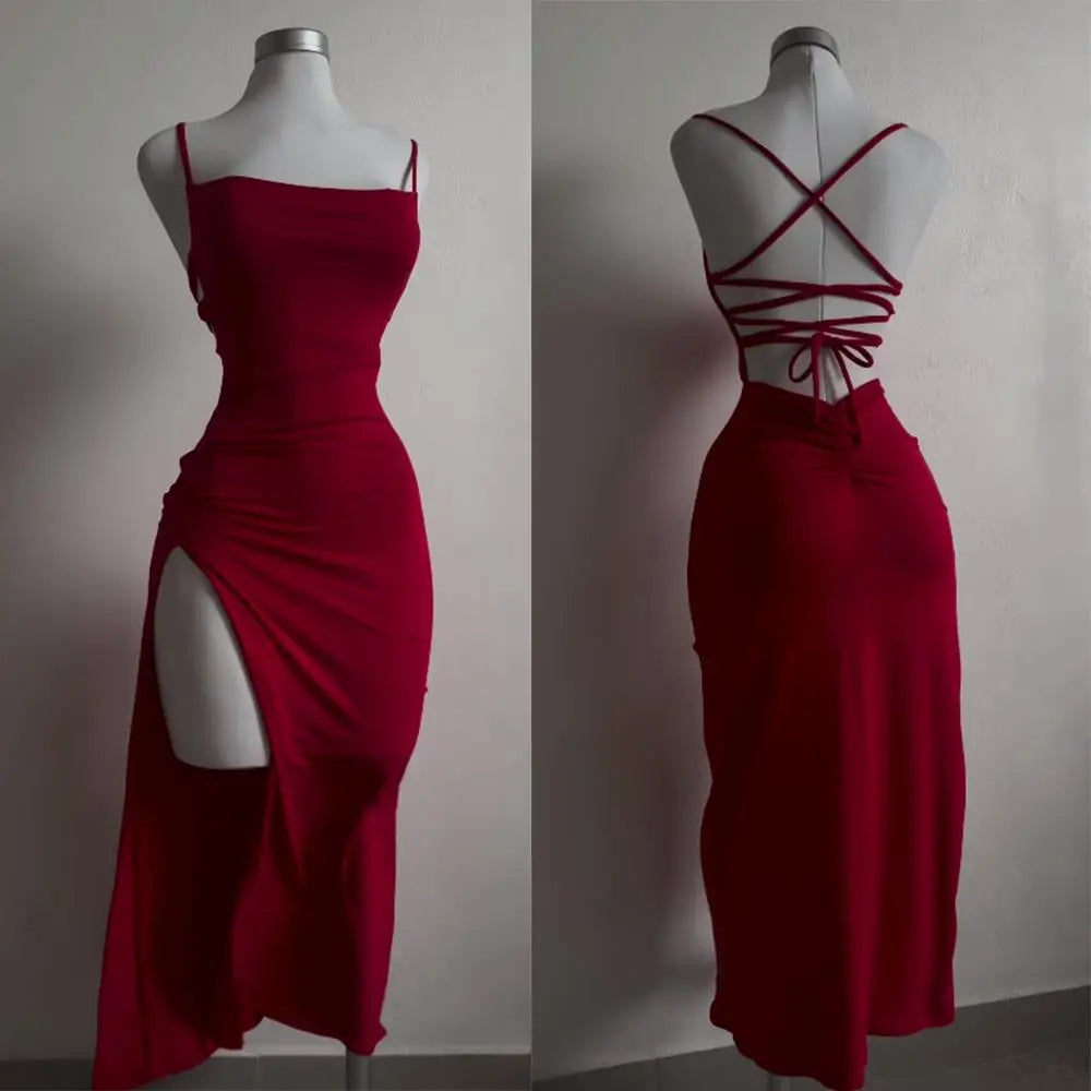 Vestido Maxi Halter Fiesta